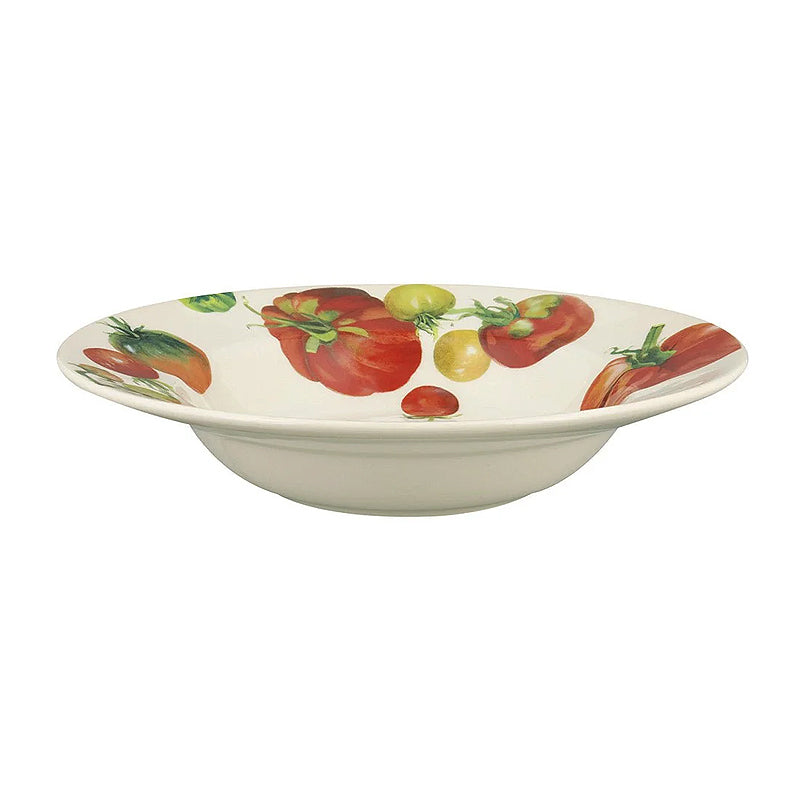 Emma Bridgewater Soup Plate ~ Tomato | British Pottery | New Zealand Delivery | Sabato Auckland