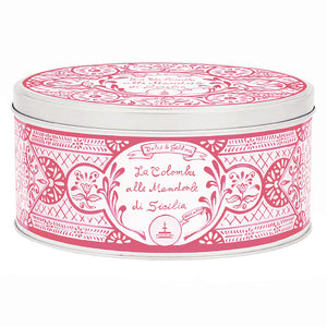 Fiasconaro Dolce&Gabbana Colomba 750g Pink Tin | Easter Gifts | New Zealand Delivery | Sabato Auckland