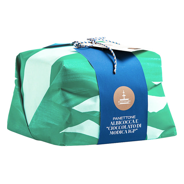 Fiasconaro Panettone Albicocca e Cioccolato di Modica 1kg | Italian Apricot & Chocolate Panettone | New Zealand Delivery | Sabato Auckland