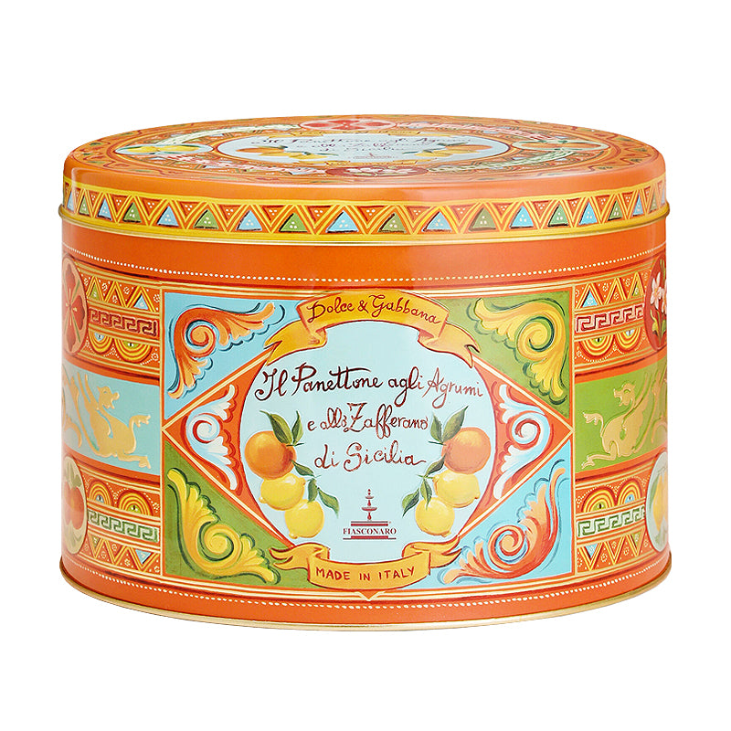 Fiasconaro Dolce & Gabbana Citrus Panettone 1kg | Artisan Italian Panettone | New Zealand Delivery | Sabato Auckland
