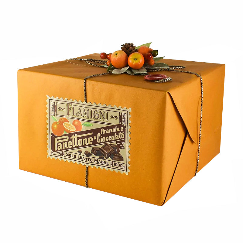 Flamigni Orange & Chocolate Panettone 1kg | Artisan Italian Panettone | New Zealand Delivery | Sabato Auckland