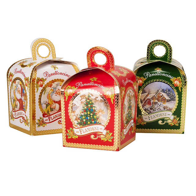 Flamigni Mini Panettone Hanging Case 80g | Artisan Italian Panettone | New Zealand Delivery | Sabato Auckland