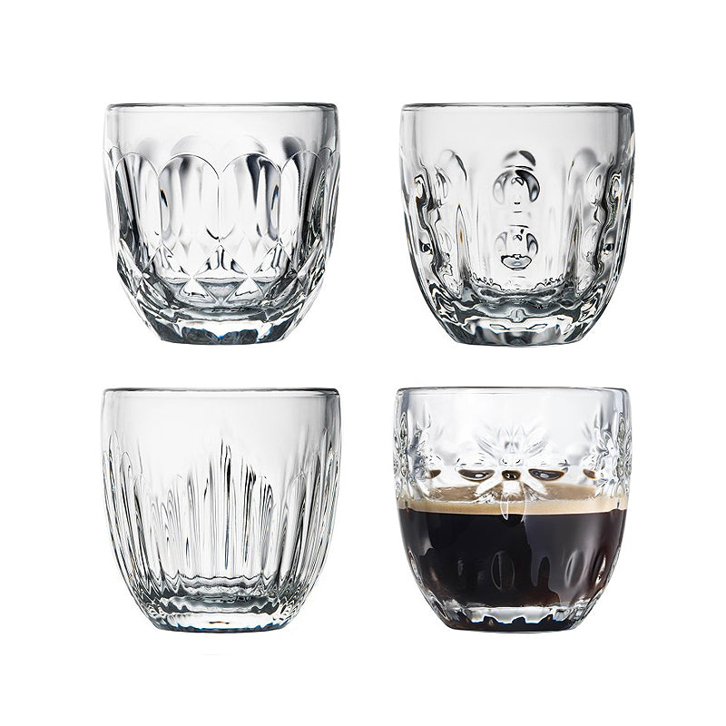 La Rochère Troquet Espresso Glasses ~ Set of 4 | New Zealand Delivery | Sabato Auckland