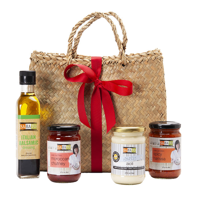 With Our Condiments | New Zealand Made Condiment Gift Basket | Sabato, Auckland