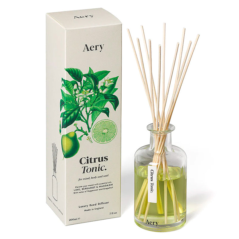 Aery Reed Fragrance Diffuser ~ Citrus Tonic | New Zealand Delivery | Sabato Auckland