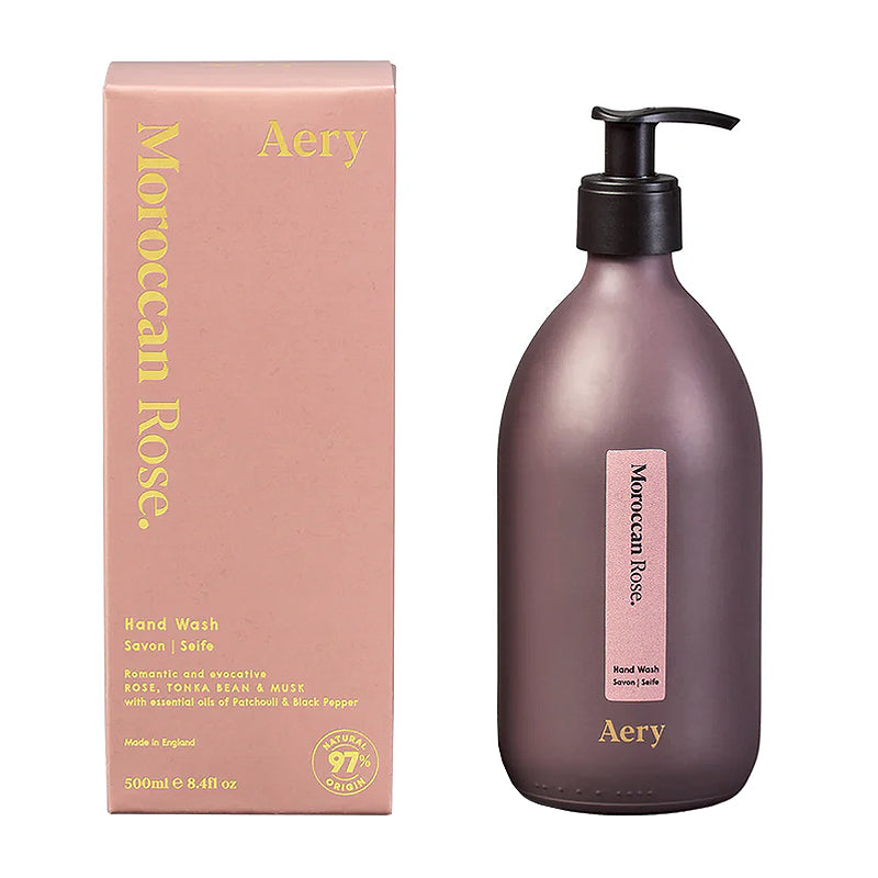 Aery Hand Wash ~ Moroccan Rose 500ml | New Zealand Delivery | Sabato Auckland