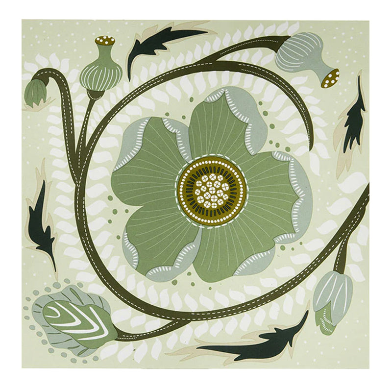 Bungalow Denmark Dinner Napkins ~ Poppy Sage | New Zealand Delivery | Sabato Auckland