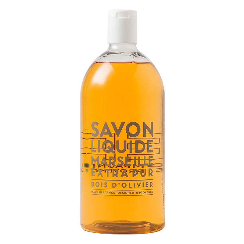 Compagnie de Provence Liquid Soap Refill ~ Olive Wood 1 Litre | Savon de Marseille | New Zealand Delivery | Sabato Auckland
