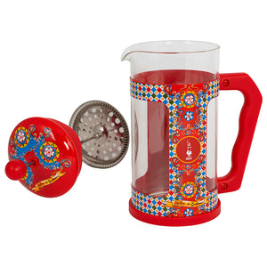 Bialetti Dolce&Gabbana Coffee Press 8 cup open | New Zealand Delivery | Sabato Auckland