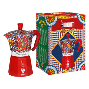 Load image into Gallery viewer, Bialetti Dolce&amp;Gabbana Moka Express 6 cup boxed | Coffee Maker | Sabato, Auckland, New Zealand
