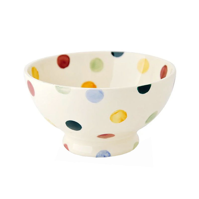 Emma Bridgewater French Bowl ~ Polka Dot side view | New Zealand Delivery | Sabato Auckland