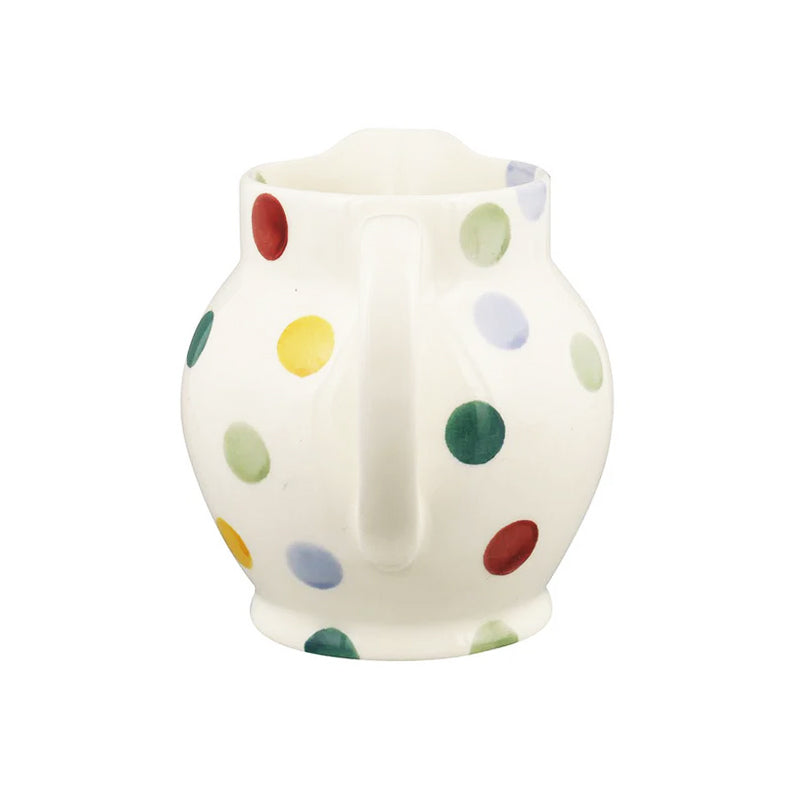 Emma Bridgewater Half Pint Jug ~ Polka Dot handle view | New Zealand Delivery | Sabato Auckland