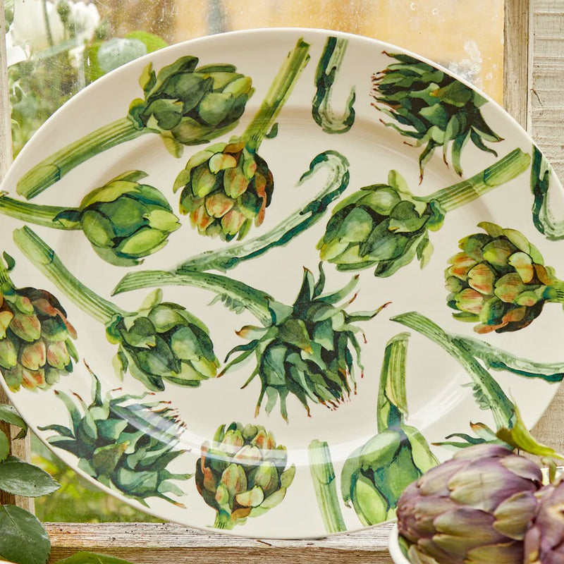 Emma Bridgewater Medium Oval Platter ~ Artichoke | New Zealand Delivery | Sabato Auckland