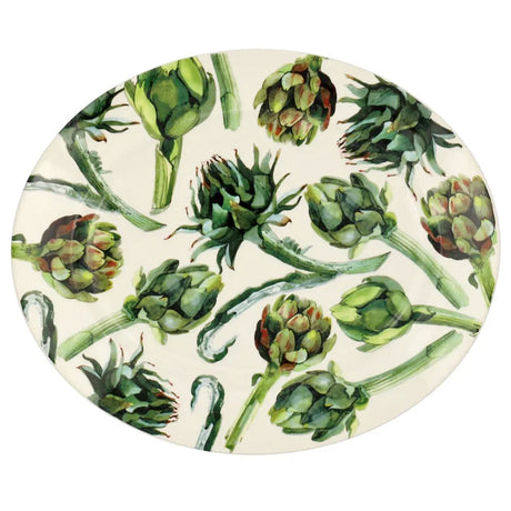 Emma Bridgewater Medium Oval Platter ~ Artichoke | New Zealand Delivery | Sabato Auckland