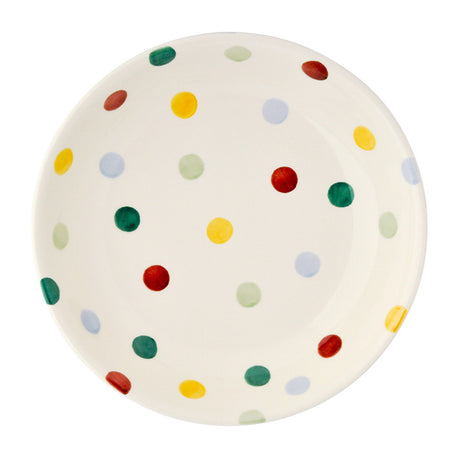 Emma Bridgewater Pasta Bowl ~ Polka Dot top view | Handmade British Pottery in New Zealand | Sabato Auckland