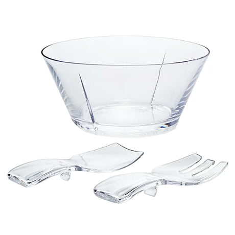 Marioluca Giusti Fulmine Salad Bowl ~ Clear | New Zealand Delivery | Sabato Auckland