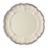 Marioluca Giusti Eva Dinner Plate ~ Grey | Melamine Dinnerware | New Zealand Delivery | Sabato Auckland