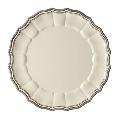 Marioluca Giusti Eva Dinner Plate ~ Grey | Melamine Dinnerware | New Zealand Delivery | Sabato Auckland