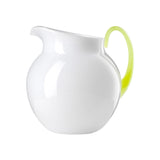 Marioluca Giusti Pallina Jug ~ White with Fluro Yellow Handle | Shop Online | New Zealand Delivery | Sabato Auckland