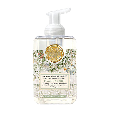 Michel Design Works Foaming Hand Soap ~ Peace on Earth 530ml | New Zealand Delivery | Sabato Auckland