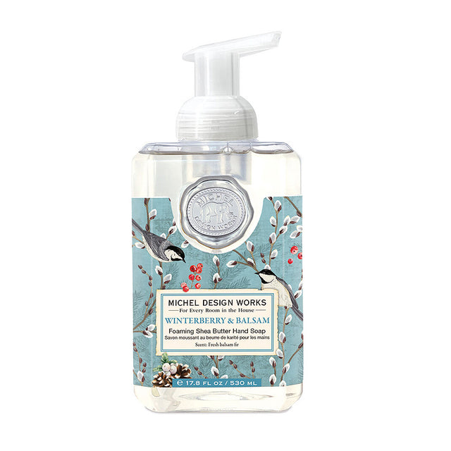 Michel Design Works Foaming Hand Soap ~ Winterberry & Balsam 530ml | New Zealand Delivery | Sabato Auckland