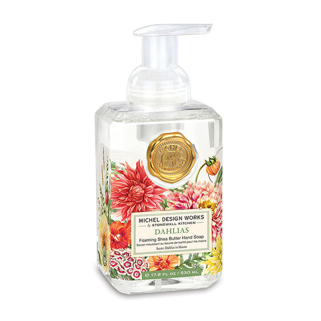 Michel Design Works Foaming Hand Soap ~ Dahlias 530ml | New Zealand Delivery | Sabato Auckland