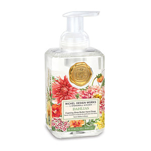 Michel Design Works Foaming Hand Soap ~ Dahlias 530ml | New Zealand Delivery | Sabato Auckland