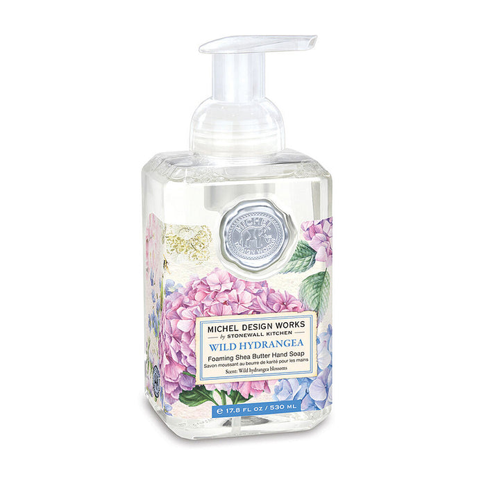 Design Works Foaming Hand Soap ~ Wild Hydrangea 530ml | New Zealand Delivery | Sabato Auckland