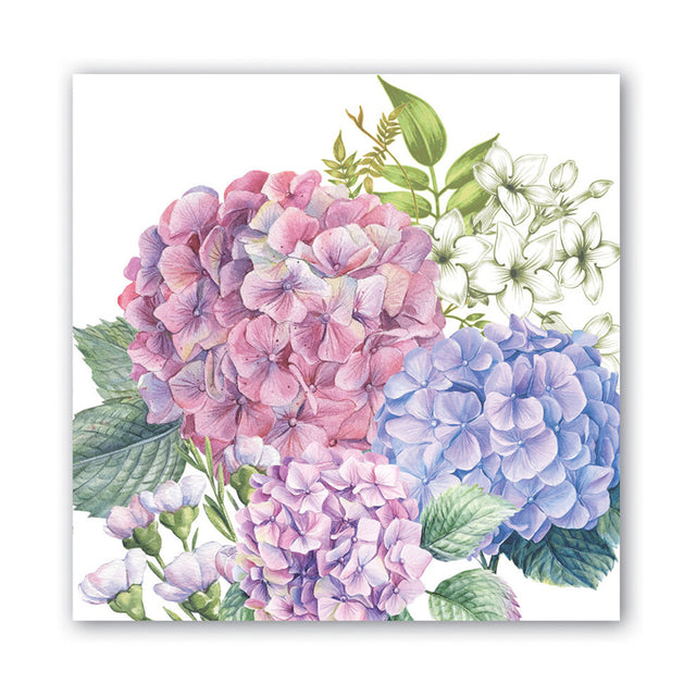 Michel Design Works Luncheon Napkins ~ Wild Hydrangea | New Zealand Delivery | Sabato Auckland