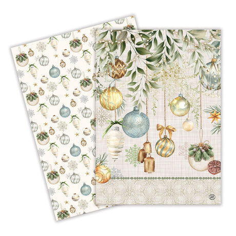 Michel Design Works Tea Towels ~ Peace on Earth - Set of 2 | Christmas Linen | New Zealand Delivery | Sabato Auckland