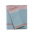 Mungo Itawuli Hand Towel ~ Dusty Teal - folded | New Zealand Delivery | Sabato Auckland