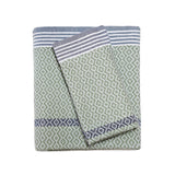 Mungo Itawuli Hand Towel ~ Pine Green - folded | New Zealand Delivery | Sabato Auckland