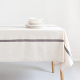 Mungo Provincial Stripe Tablecloth ~ Navy | New Zealand Shipping | Sabato Auckland