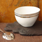 Tsé & Tsé Capacious Bowl ~ Stripes | French Porcelain Bowl | New Zealand Delivery | Sabato Auckland