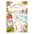 French Cotton Tea Towel ~ French Riviera | New Zealand Delivery | Sabato Auckland