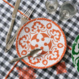 Tsé & Tsé Uzbek Plate ~ Small 21cm ~ Bashkara Orange | New Zealand Delivery | Sabato Auckland