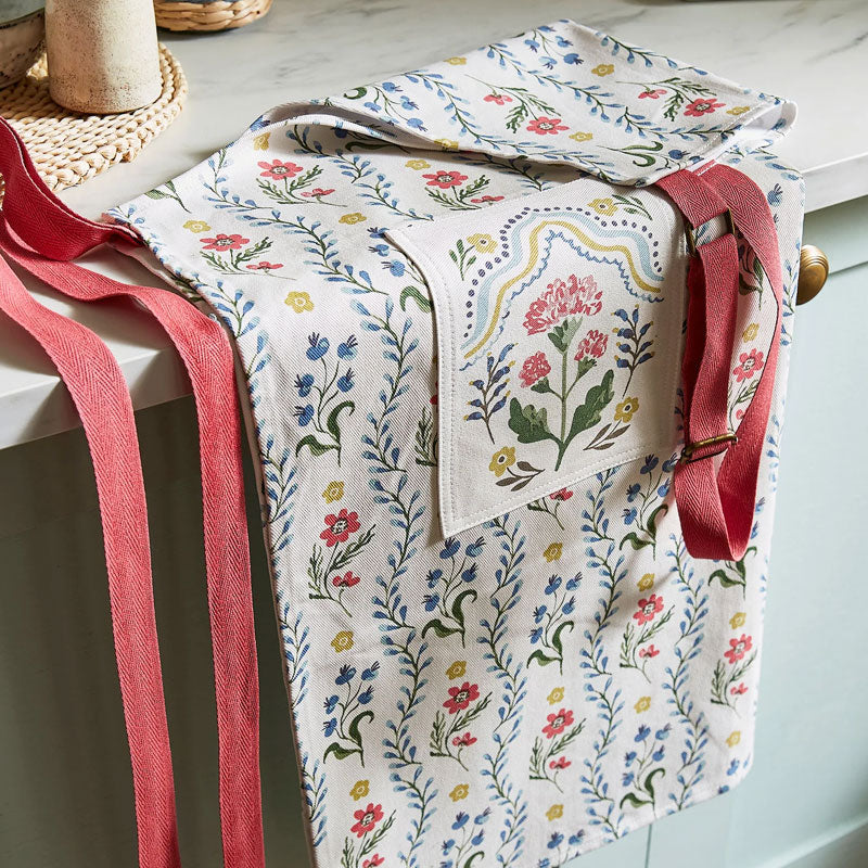 Ulster Weavers Apron ~ Boho Floral | New Zealand Delivery | Sabato Auckland