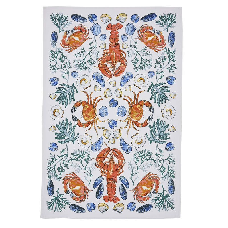 Ulster Weavers Tea Towel ~ Shellfish | New Zealand Delivery | Sabato Auckland