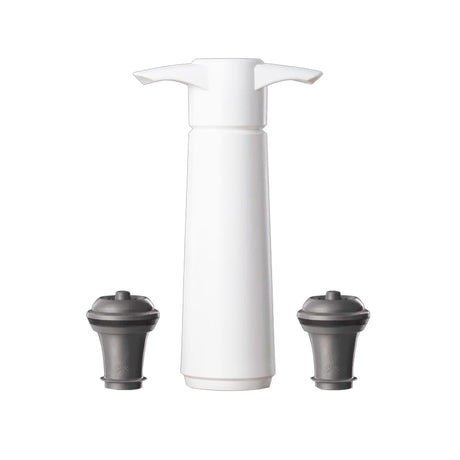 Vacu Vin Wine Saver & 2 Stoppers White | New Zealand Dleivery | Sabato Auckland