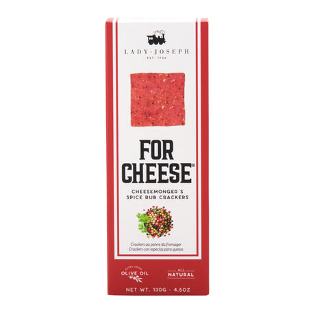 Lady Joseph Cheesemonger's Spice Rub Crackers 130g | All natural Spanish Crackers | New Zealand Delivery | Sabato Auckland
