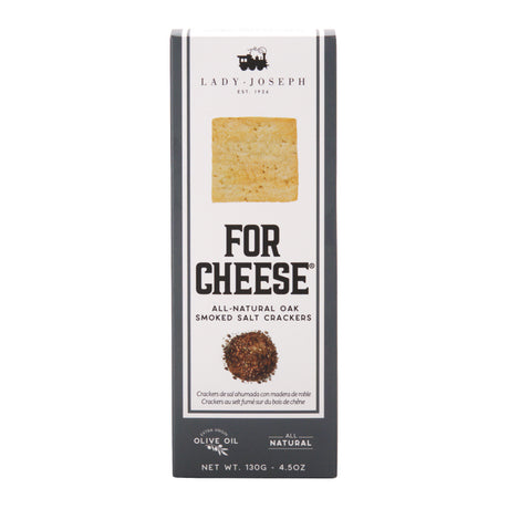 Lady Joseph Oak Smoked Salt Crackers 130g | All Natural Spanish Crackers | New Zealand Delivery | Sabato Auckland