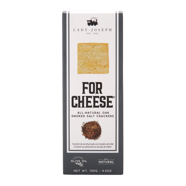 Lady Joseph Oak Smoked Salt Crackers 130g | All Natural Spanish Crackers | New Zealand Delivery | Sabato Auckland