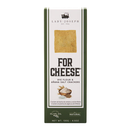 Lady Joseph Rye & Añana Salt Crackers 130g | All Natural Spanish Crackers | New Zealand Delivery | Sabato Auckland