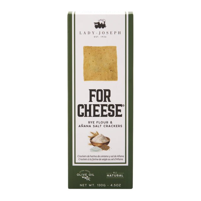 Lady Joseph Rye & Añana Salt Crackers 130g | All Natural Spanish Crackers | New Zealand Delivery | Sabato Auckland
