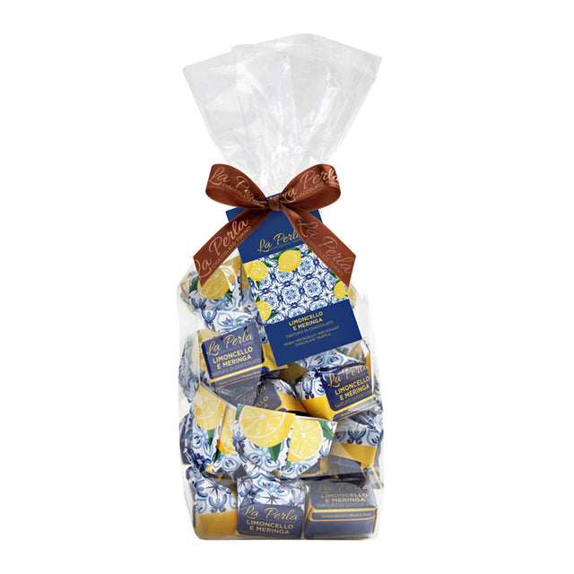 La Perla di Torino Limoncello & Meringue Truffles 200g bag | Italian Chocolate Truffles | New Zealand Delivery | Sabato Auckland