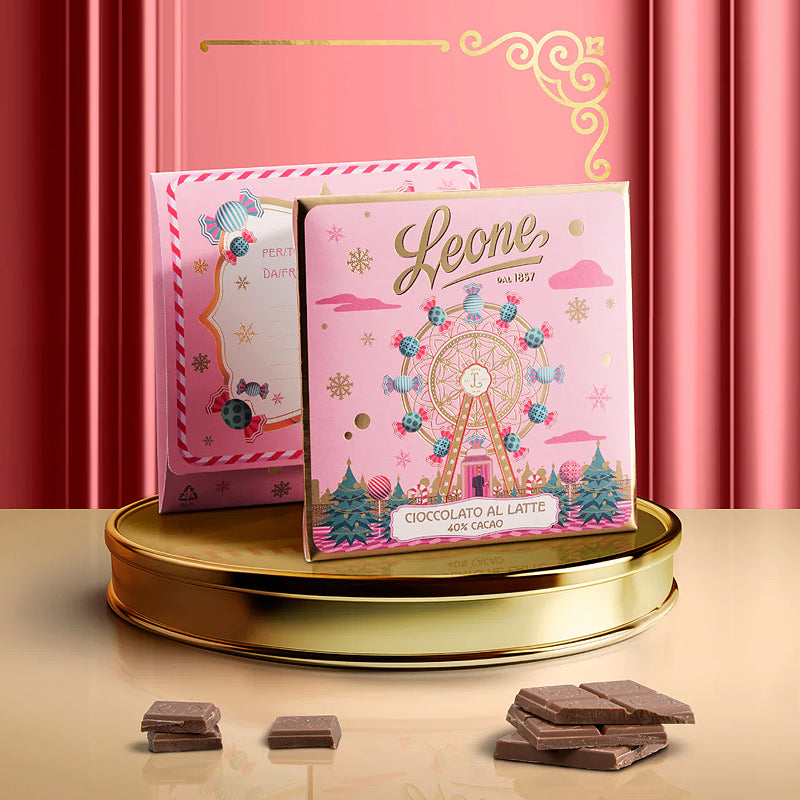Leone Candyland Milk Chocolate Tablet 70g | Italian Chocolate | New Zealand Delivery | Sabato Auckland
