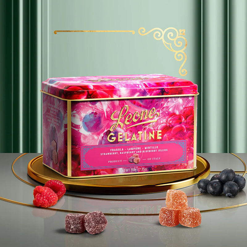 Leone Wild Berry Jellies 200g tin | Italian Confectionery | New Zealand Delivery | Sabato Auckland