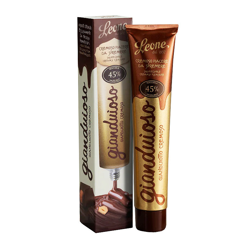 Leone Gianduioso 115g Tube | Italian Hazelnut Chocolate Spread | Sabato, Auckland, New Zealand