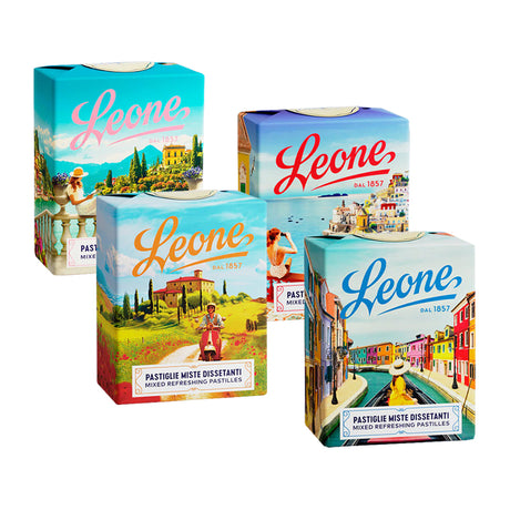Leone Italian Landscape Pastilles 27g | Italian Confectionery | New Zealand Delivery | Sabato Auckland