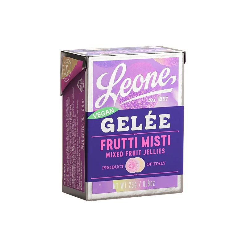 Leone Assorted Fruit Jellies 25g Box | Italian Confectionery | New Zealand Delivery | Sabato Auckland